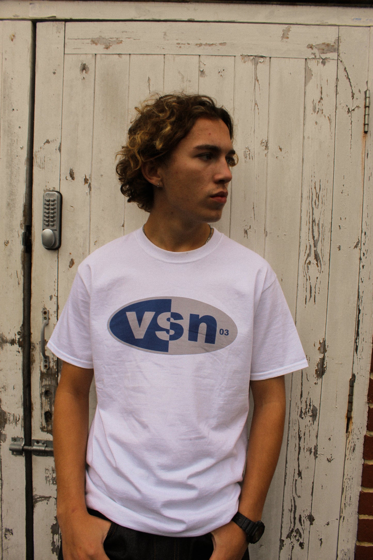 Capsule Tee (navy/grey)